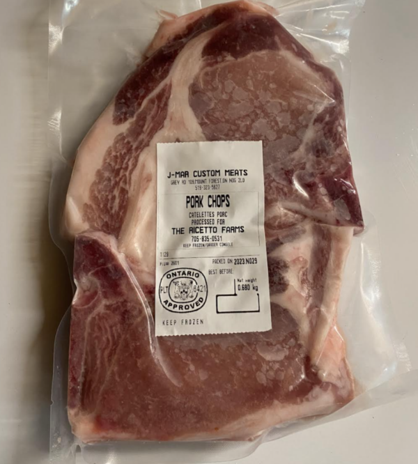 Pasture Raised Pork Chops, 2 Pack